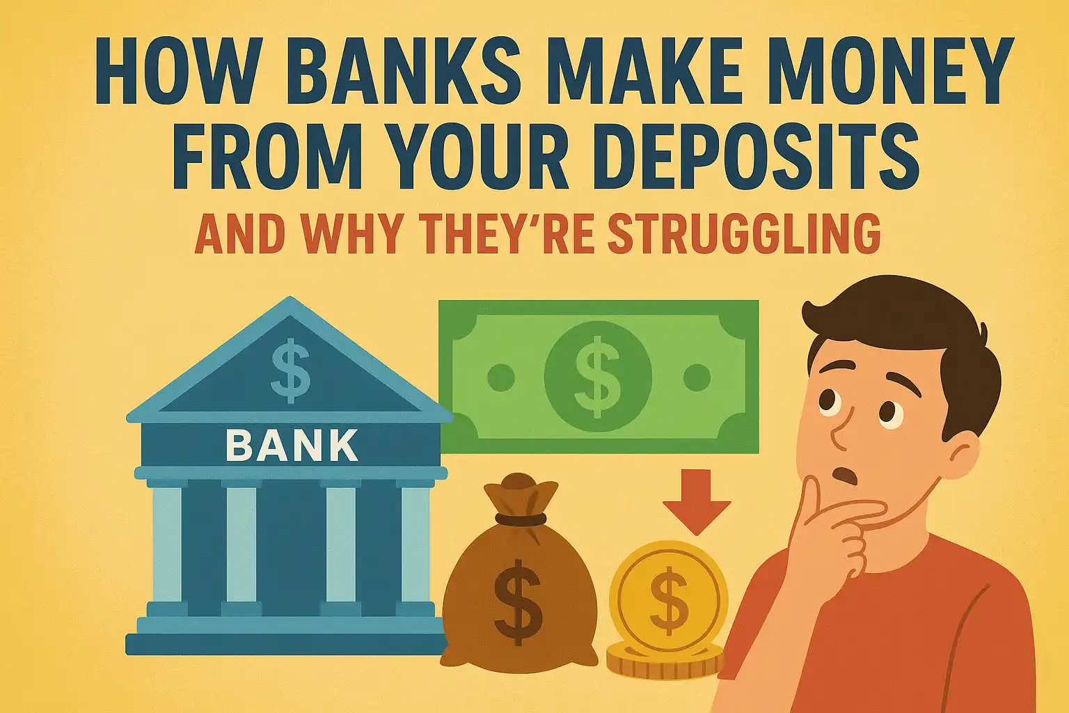 How Banks Make Money from Your Deposits (And Why They're Struggling Now)