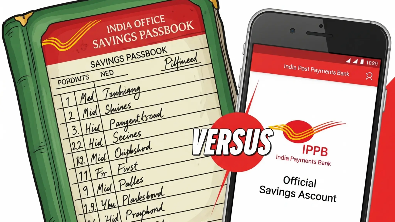 Post Office Savings Passbook vs. IPPB Savings Account: Which is Better?